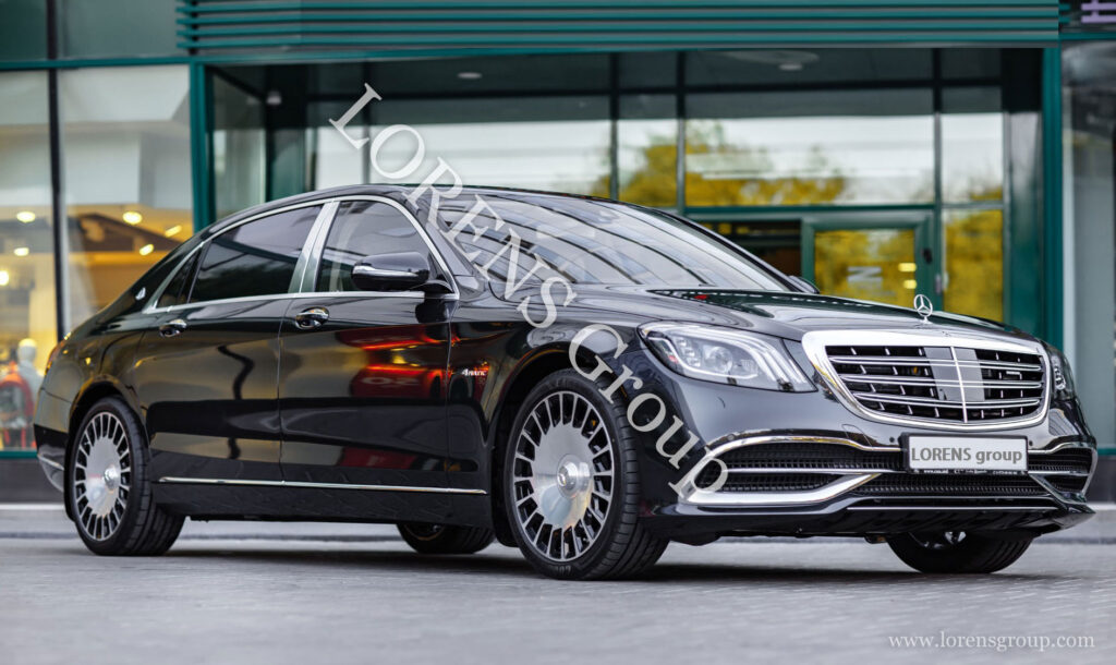 Внутрисалонная перегородка Mercedes Maybach S-class