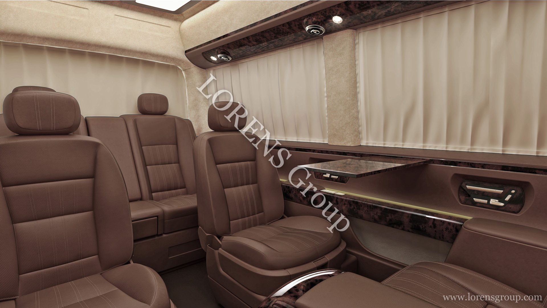 Mercedes Sprinter braun