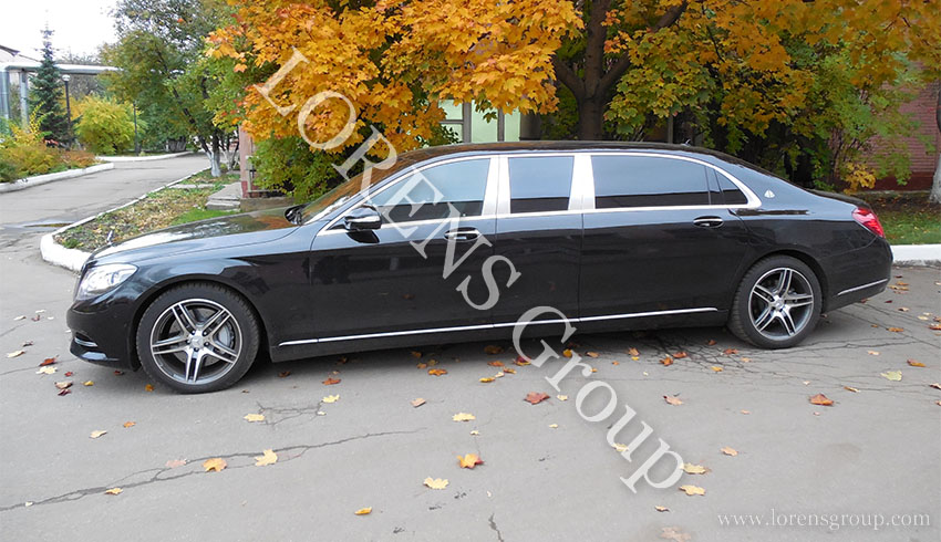 удлинение Майбах s-class 222 в Москве